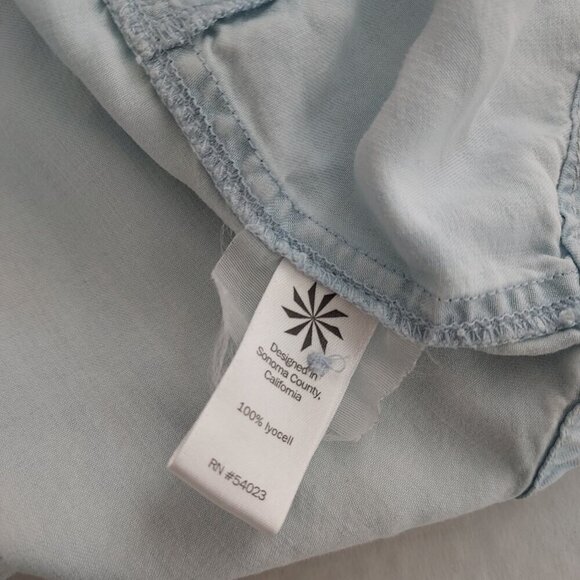 Athleta Long Sleeve Stellar Shirt Dress Size XSP - Picture 11 of 12